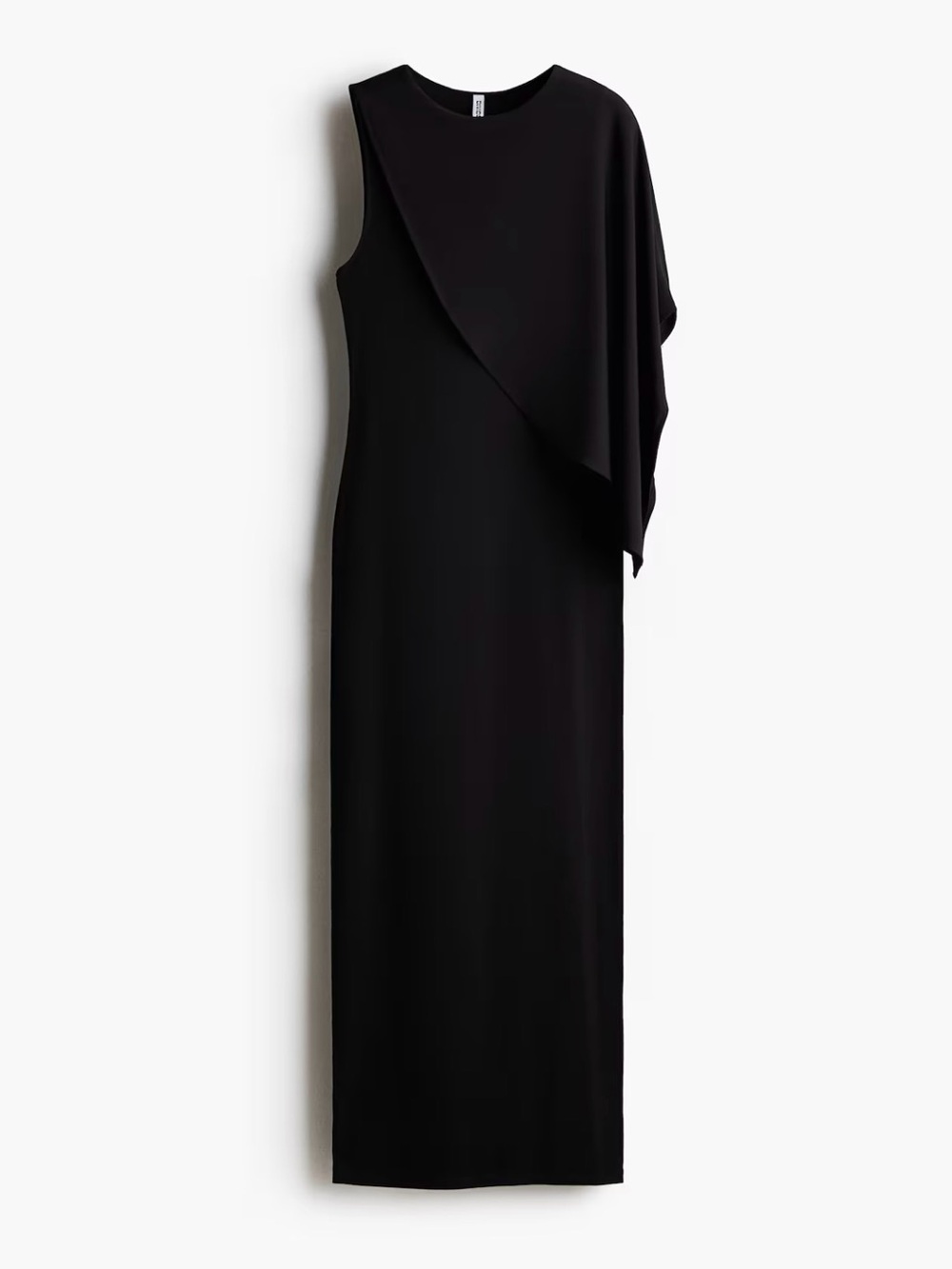 CAPE DETAIL MAXI DRESS